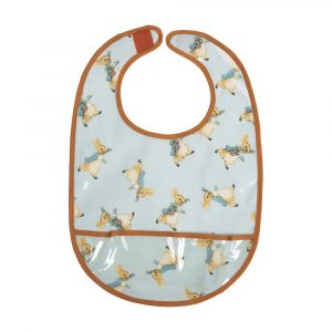 Peter Rabbit Coated Cotton Bib