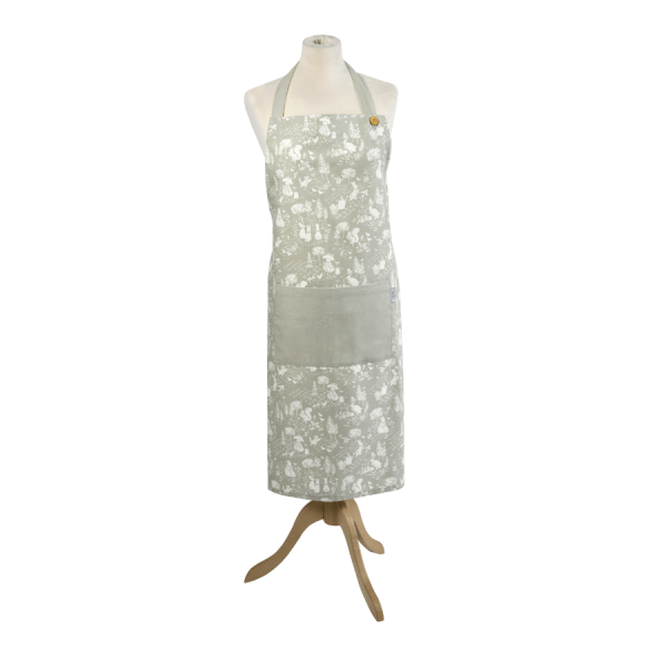 Peter Rabbit Classic Grey Pattern Apron