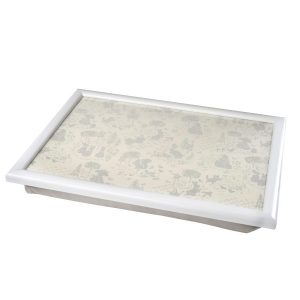 Peter Rabbit Classic Pattern Grey Lap Tray