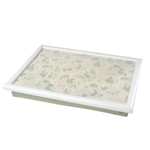 Peter Rabbit Classic Pattern Green Lap Tray