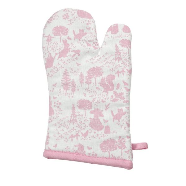 Peter Rabbit Classic Pink Pattern Single Oven Glove