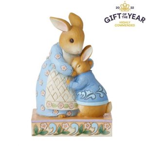 Peter Rabbit with Mrs Rabbit Figurine by Jim Shore