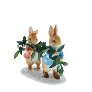 Peter Rabbit & Flopsy Figurine