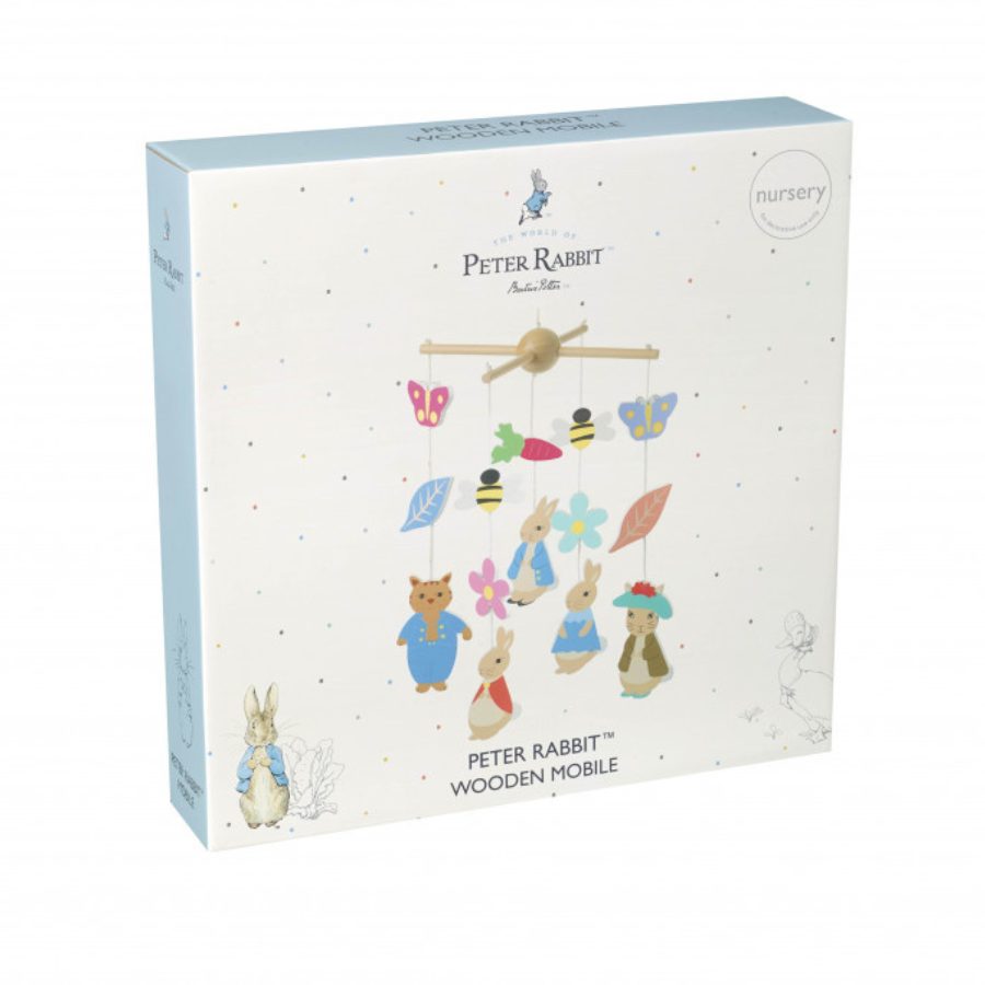 Peter Rabbit Wooden Mobile Beatrix Potter Shop