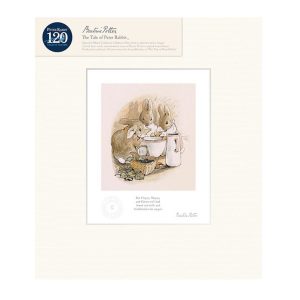 Flopsy, Mopsy & Cotton-tail Mounted Limited Edition Print