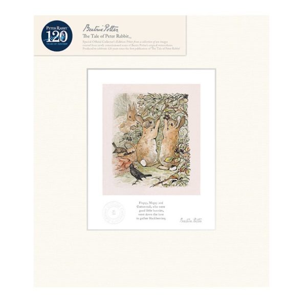 Good Little Bunnies Mounted Limited Edition Print