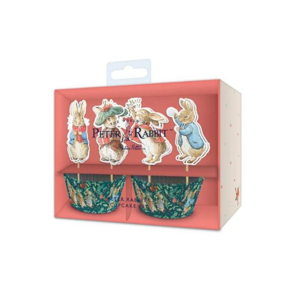 Peter Rabbit Christmas Festive Foliage Cupcake Kit