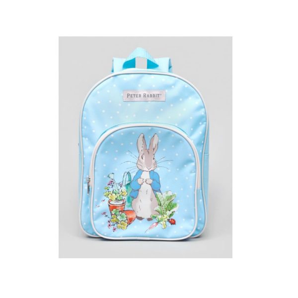 Peter Rabbit Blue Polka Dot Arch Backpack