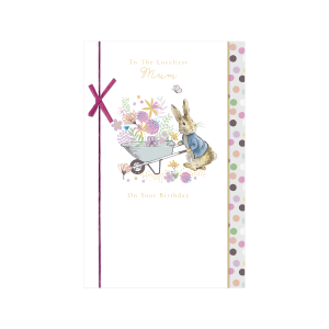 Peter Rabbit, To the Loveliest Mum Birthday Card