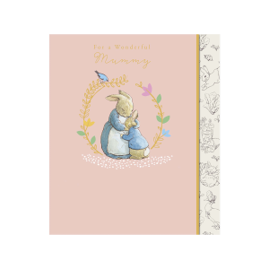 Peter Rabbit, For A Wonderful Mummy Birthday Card