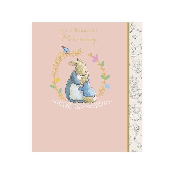 Peter Rabbit, For A Wonderful Mummy Birthday Card