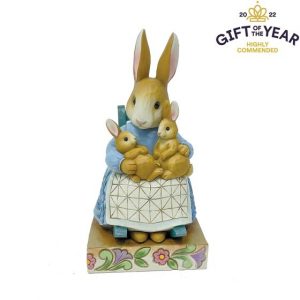 Mrs Rabbit in Rocking Chair Figurine by Jim Shore