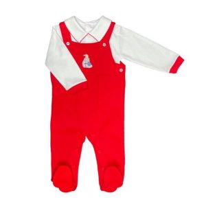 Mini-La-Mode Peter Rabbit Festive Dungaree Set