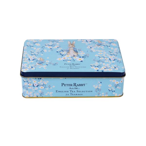 Peter Rabbit Daisies Tea Selection Tin with 72 Tea Bags