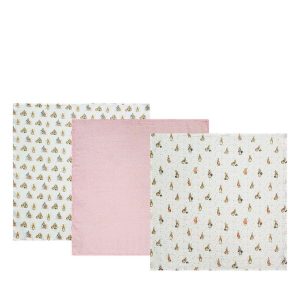 Flopsy Bunny Baby Collection Muslin Squares (set of 3)