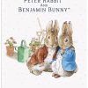 The Original Metal Sign Co - Peter Rabbit and Benjamin Bunny Sitting