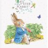 The Original Metal Sign Co - Peter Rabbit eating a Radish
