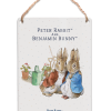 The Original Metal Sign Co - Peter Rabbit and Benjamin Bunny Sitting