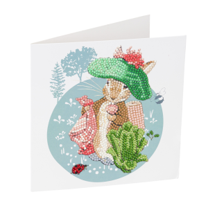 Benjamin Bunny Crystal Art Card Kit