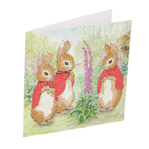 Flopsy Bunnies Crystal Art Card Kit