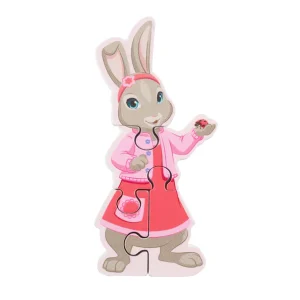 Lily Bobtail TV Wooden Puzzle