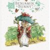 Benjamin Bunny holding Carrots