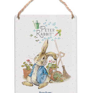 The Original Metal Sign Co - Peter Rabbit Sitting