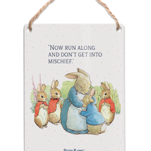 The Original Metal Sign Co - Mrs Rabbit & Bunnies