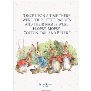 The Original Metal Sign Co - Peter Rabbit & Bunnies