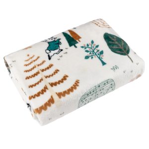 Peter Rabbit Scandi Woods Fleece Throw