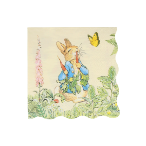 Peter Rabbit In The Garden Large Party Napkins