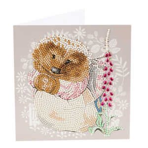 Mrs Tiggy-Winkle Crystal Art Card Kit