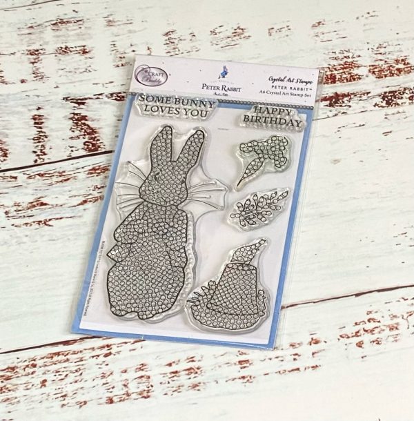 Peter Rabbit Crystal Art A6 Stamp Set