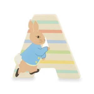 Peter Rabbit Wooden Letter A