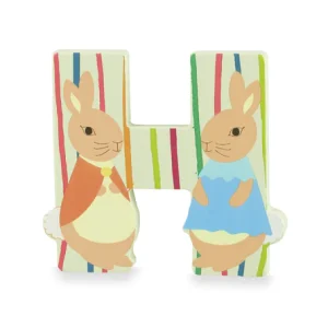 Peter Rabbit Wooden Letter H