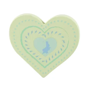 Peter Rabbit Wooden Heart