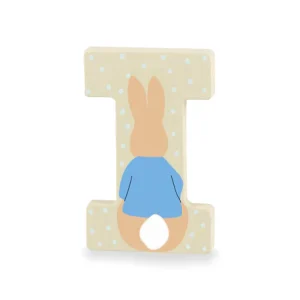 Peter Rabbit Wooden Letter I