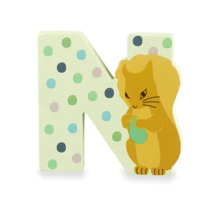 Peter Rabbit Wooden Letter N