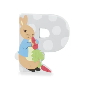 Peter Rabbit Wooden Letter P