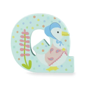 Peter Rabbit Wooden Letter Q