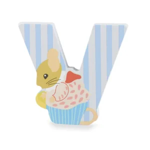 Peter Rabbit Wooden Letter V
