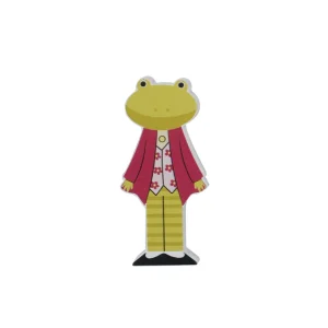 Jeremy Fisher Wooden Character