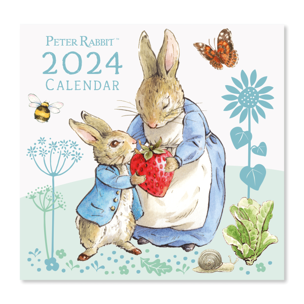 Peter Rabbit 2024 Square Calendar