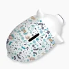 Peter Rabbit & Friends in the Garden Blue Piggy Bank
