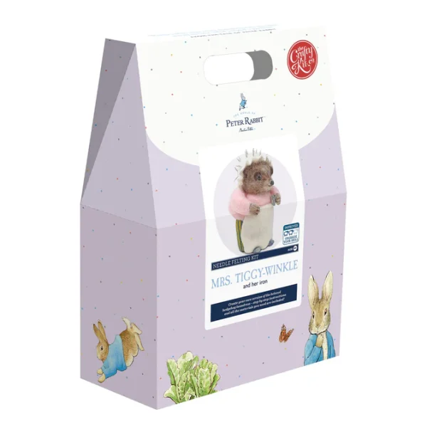 Mrs. Tiggy-Winkle Ironing Needle Felting Craft Kit
