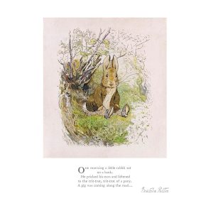 One morning a little rabbit - Mounted Limited Edition Print
