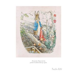 Peter let the handkerchief go - Mounted Limited Edition Print