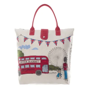 Victorian Peter Rabbit Foldaway Bag