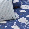 Peter Rabbit Sleepy Head Blue Single Duvet Set