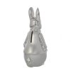 Peter Rabbit Silver Plated Sculpted Money Bank